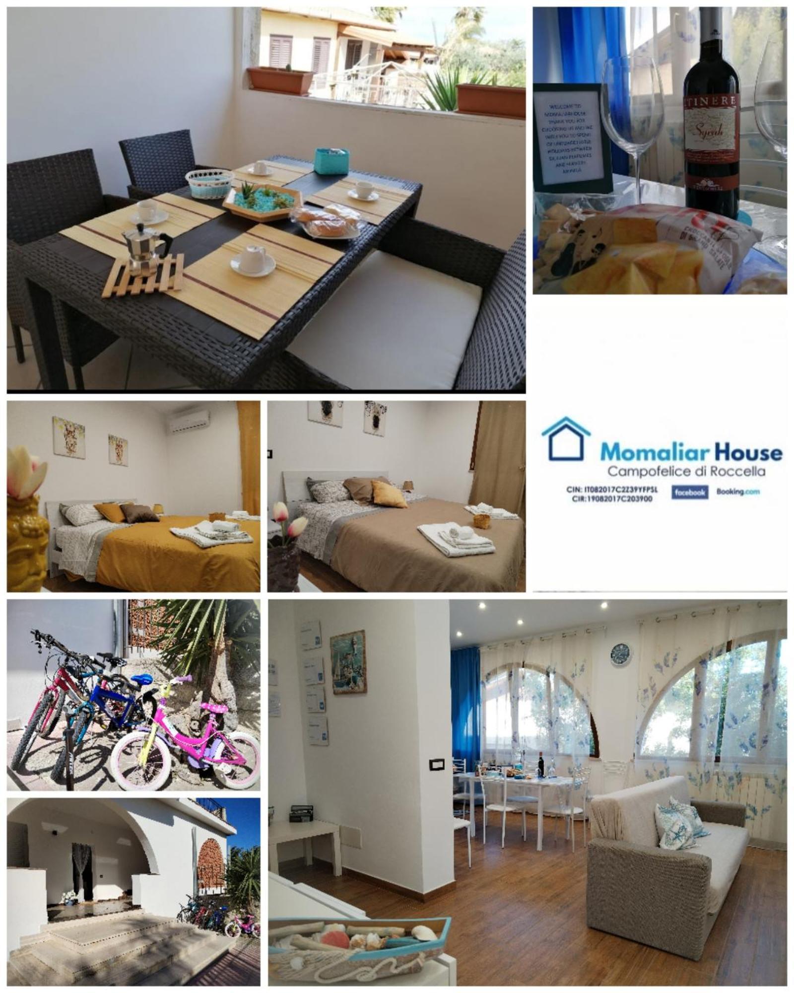 Вилла Momaliar House Кампофеличе-ди-Роччелла Экстерьер фото